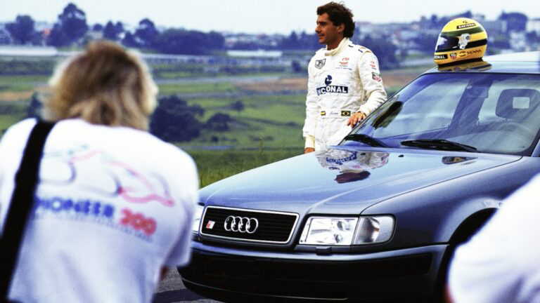 Audi e Ayrton Senna: Uma homenagem que vai muito além das pistas