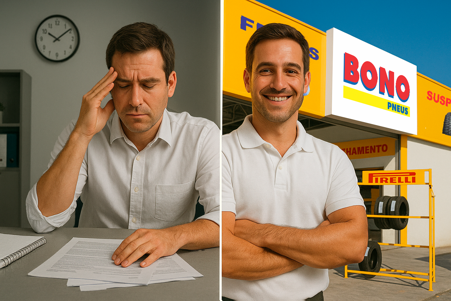 Da CLT para Dono de Negócio: Como a Bono Pneus Ajuda na Transição para o Empreendedorismo