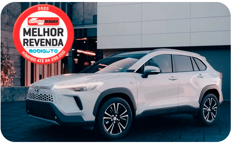 Toyota Domina Selo de Revenda 2025: Veja a Lista Completa dos Carros que Menos Desvalorizam