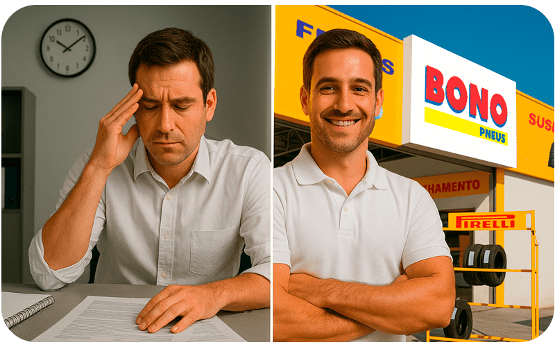 Da CLT para Dono de Negócio: Como a Bono Pneus Ajuda na Transição para o Empreendedorismo