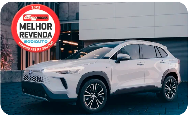 Toyota Domina Selo de Revenda 2025: Veja a Lista Completa dos Carros que Menos Desvalorizam